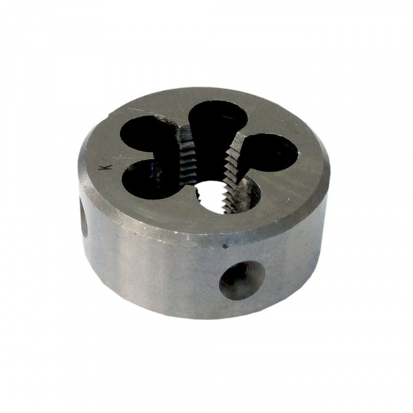 Плашка круглая Ø К 1 1/2" для конической дюймовой резьбы 9ХС