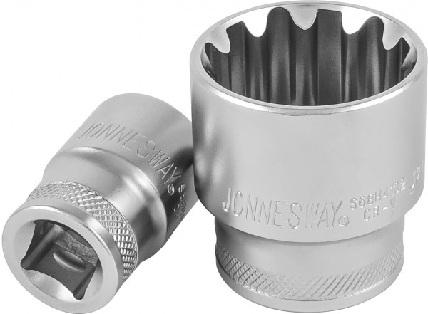 Головка торцевая SUPER TECH 3/8"DR 18 мм 11/16" E22 S68H3118 Jonnesway