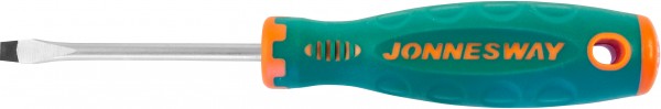Отвертка стержневая шлицевая ANTI-SLIP GRIP SL5.5х75 мм D71S575 Jonnesway